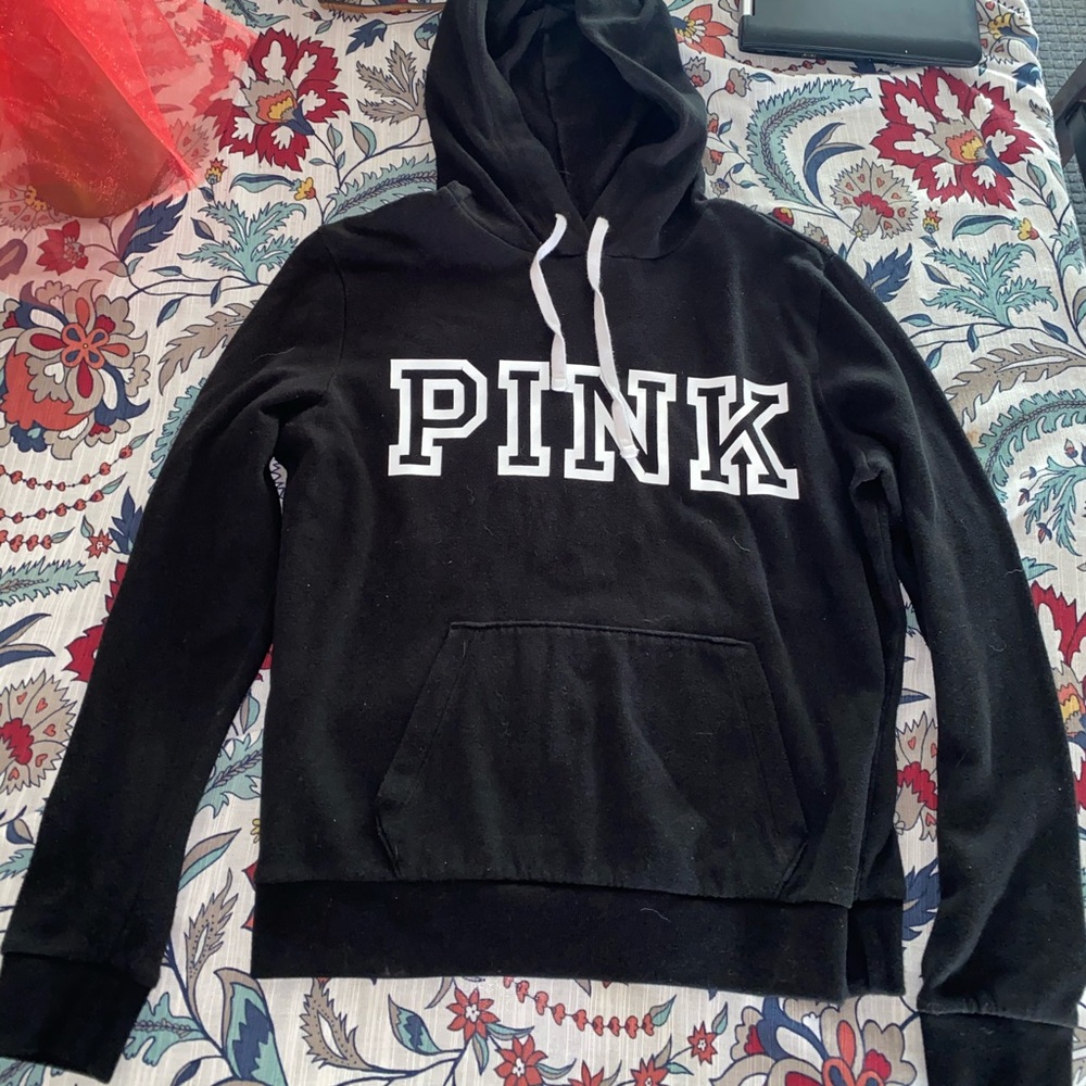 VS PINK black hoodie